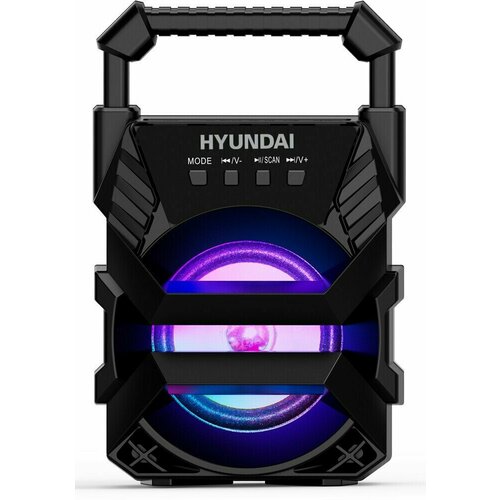 Портативная акустика Hyundai Black H-PS1000 168400₽