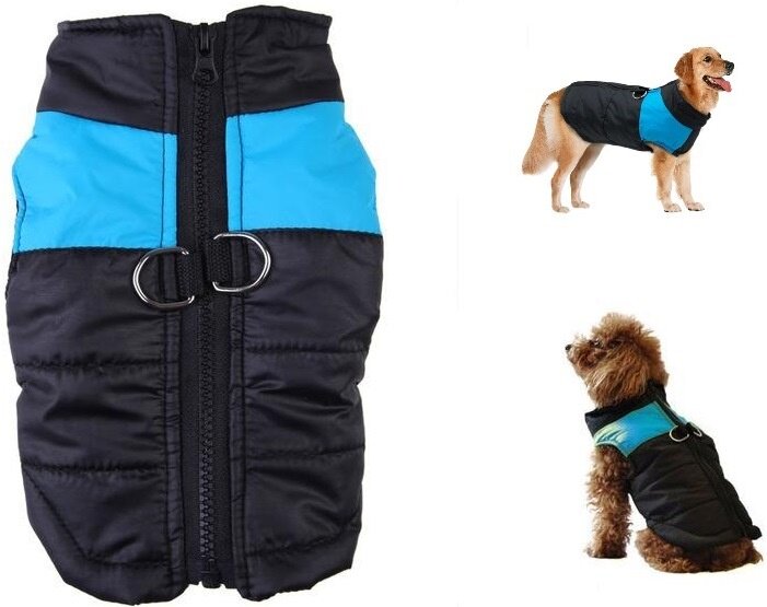 Водонепроницаемая куртка для крупных собак Fidget Go, размер XXL - фотография № 1