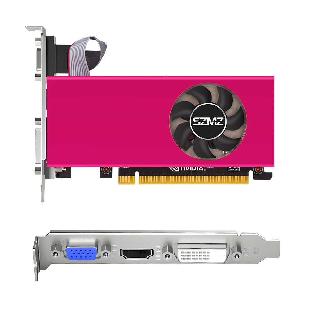 Видеокарта NVIDIA GeForce GT740 4 ГБ DDR5 VGA DVI HDMI 993MHz 128 bit