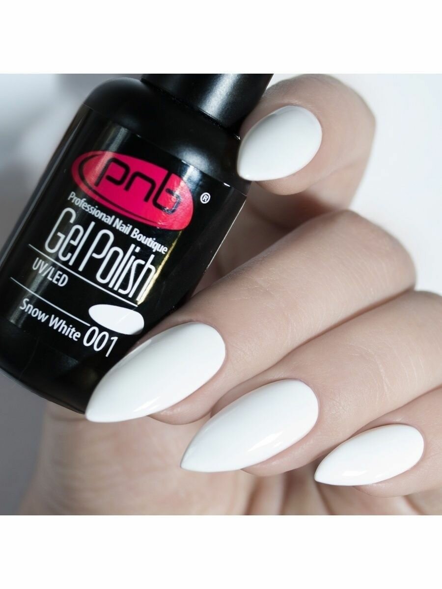 Гель-лак PNB 8 мл 001/Gel nail polish PNB 8 ml 001