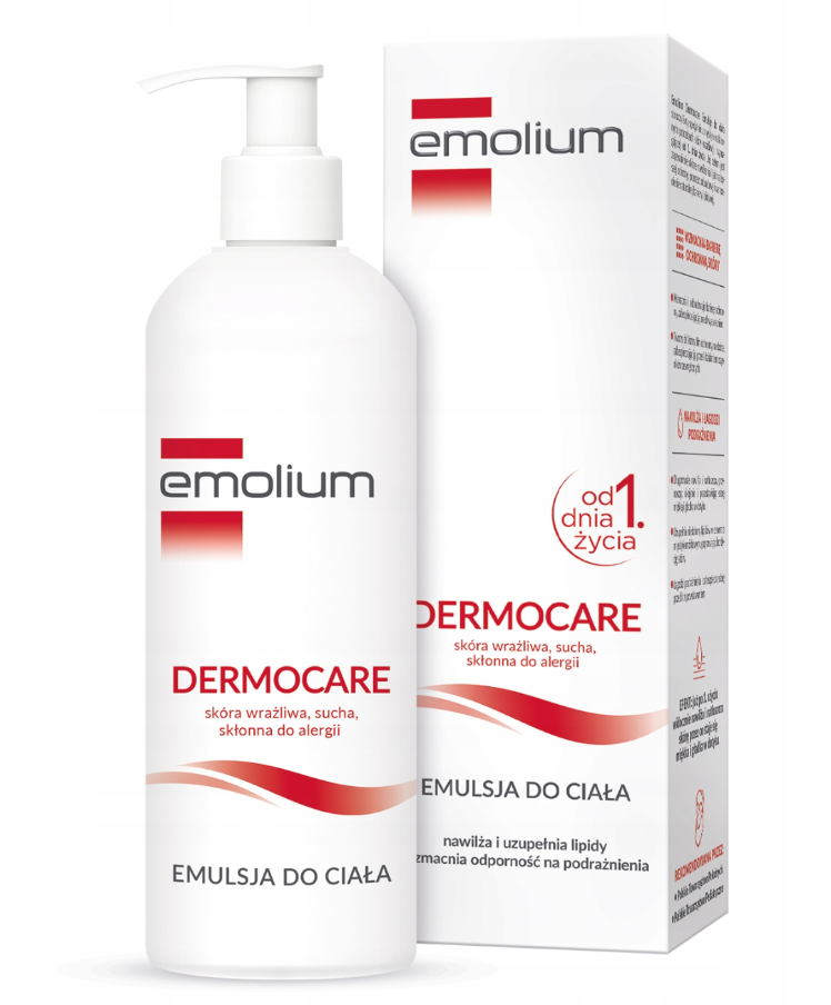 Emolium (Эмолиум) Dermocare эмульсия для тела 400 мл