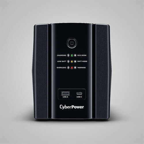 ибп cyberpower источник бесперебойного питания ups line interactive 1500va 900w usb rj11 45 usb charger a c Cyberpower UT1500EIG Line-Interactive 1500VA/900W USB/RJ11/45 (4+2 IEC С13)