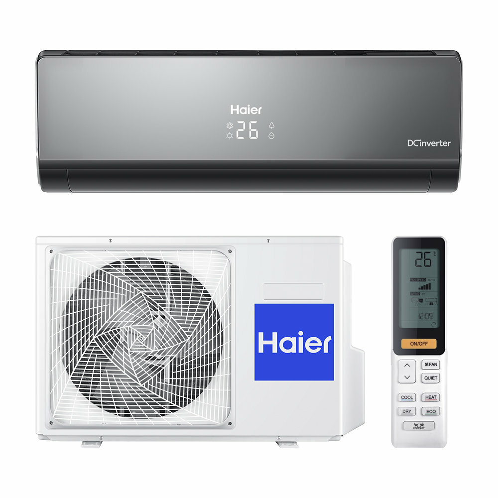 Сплит-система Haier Lightera AS09NS6ERA-B / 1U09BS3ERA - фотография № 1