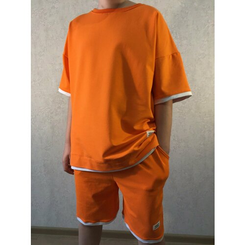 фото Костюм , размер 2xl, оранжевый россия