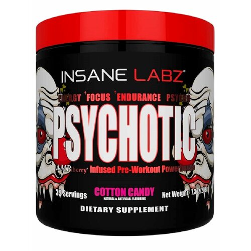 Insane Labz Psychotic 35serv cotton candy