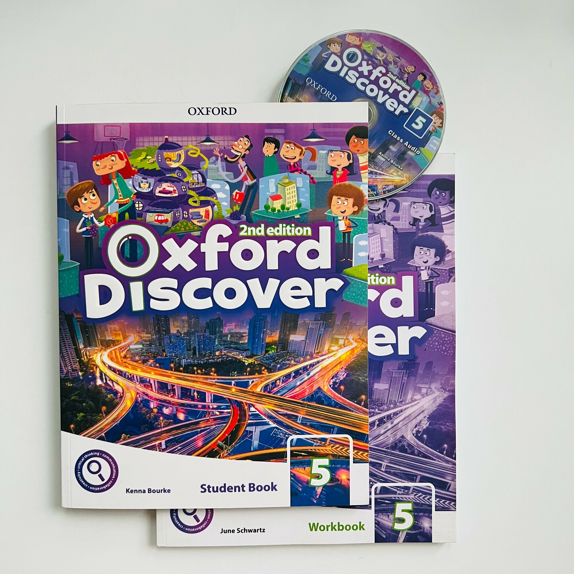 Oxford Discover 5. Комплект Учебник+Тетрадь+CD