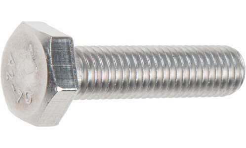 Болт М16х50 шестигр, нерж. сталь (А2), DIN 933 (2 шт в зип-локе) STARFIX (SMZ2-24815-2)