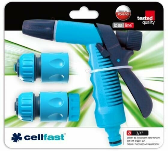 Набор с пистолетным оросителем Cellfast 1/2
