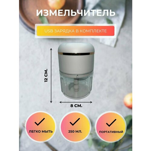 Беспроводной портативный измельчитель продуктов питания 250мл 69000₽