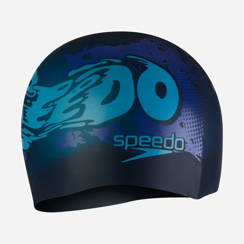 Шапочка для плавания детская SPEEDO Boom Silicone Cap Jr, силикон