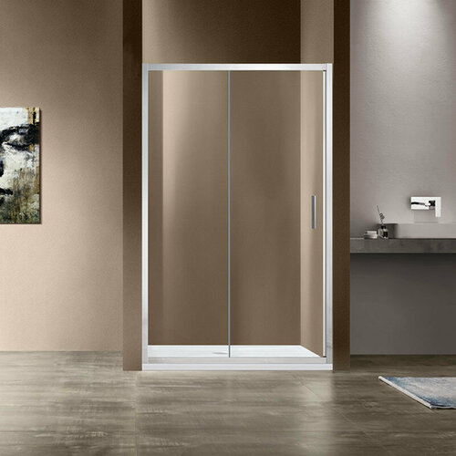 Душевая дверь в нишу Vincea Garda VDS-1G105CL 105 см, профиль хром, стекло прозрачное