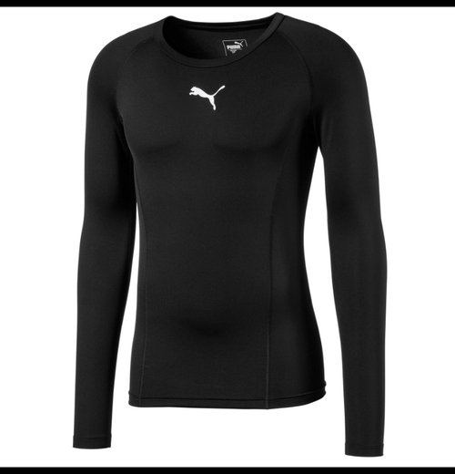 Футболка PUMA Liga Baselayer Tee LS, размер 116, черный