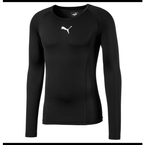 фото Футболка puma liga baselayer tee ls, размер 116, черный