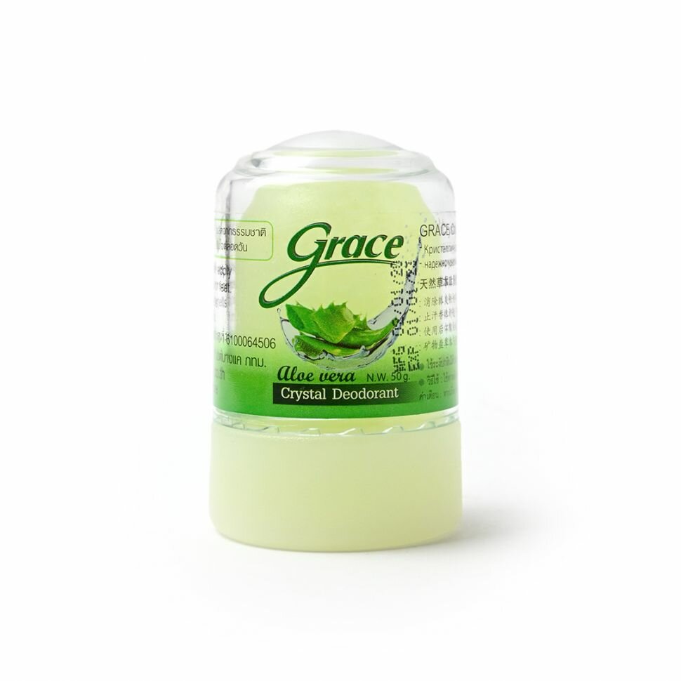 Grace Дезодорант Aloe Vera, кристалл (минерал), 50 г