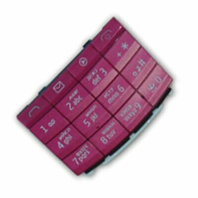 Клавиатура Nokia X3-02 <розовый>