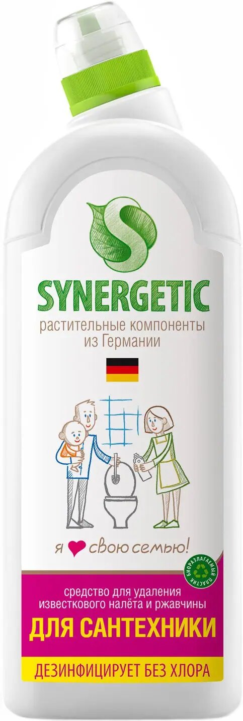 Средство для сантехники Synergetic Кислотное Биоразлагаемое, 5 л - фото №17