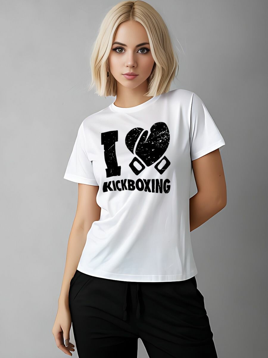 Футболка Printech размер M (42-44) белый