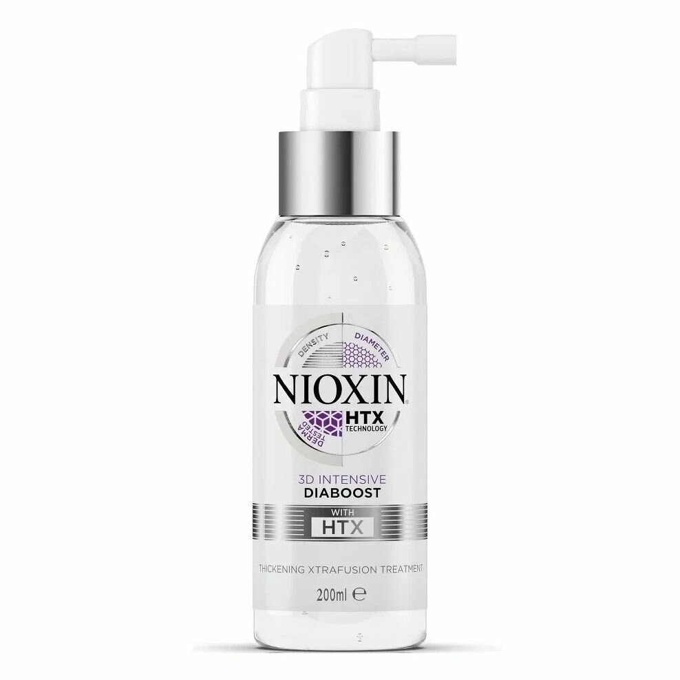 Эликсир Nioxin Intensive Therapy Diaboost, для создания прикорневого объема и увеличения диаметра волос, 100 мл