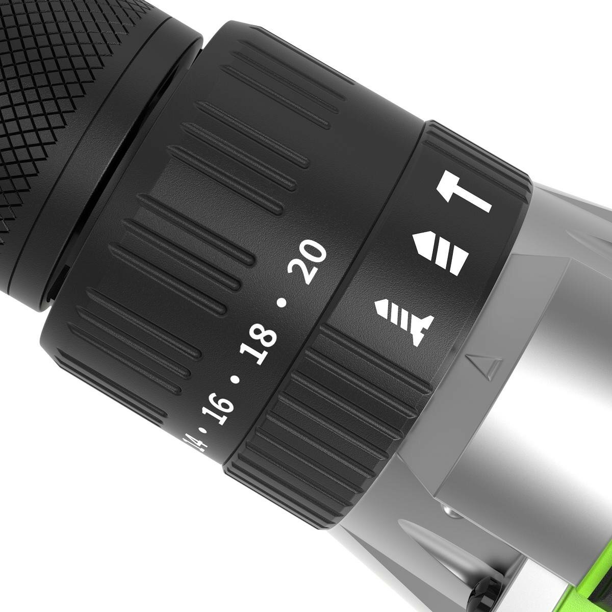 Дрель-шуруповерт аккумуляторная GREENWORKS GD24DD60K2 1х2 Ач — фото 1