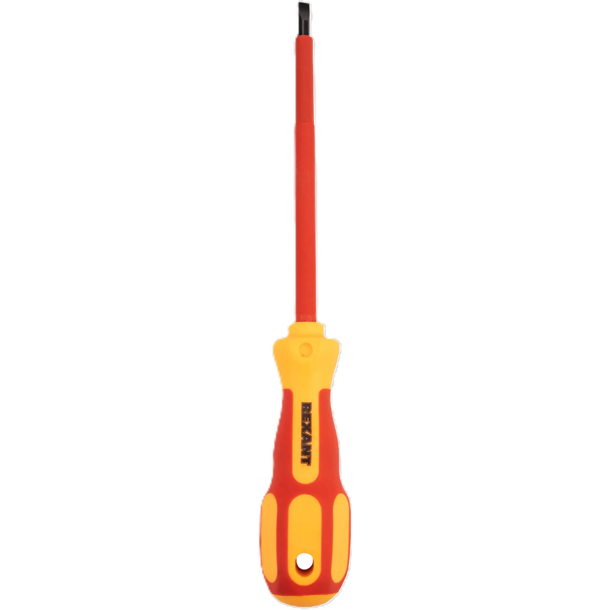 Отвертка прямая диэлектрическая Rexant 12-4713 SL5x125 мм
