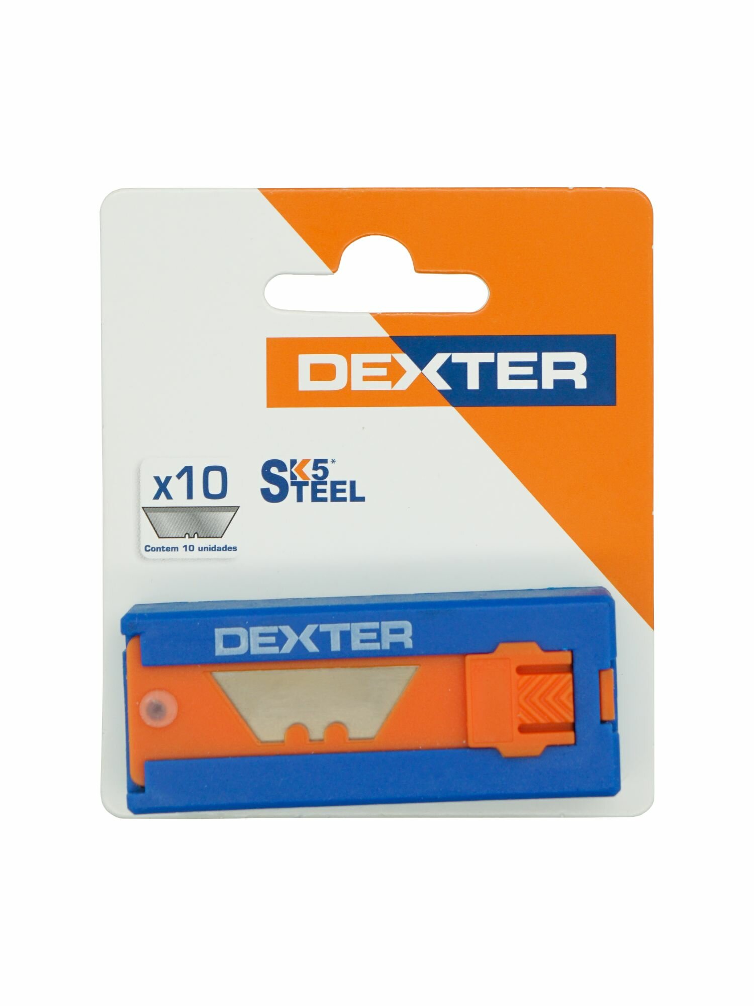 Лезвие трапециевидное Dexter 318-00375 19 мм 10 шт.