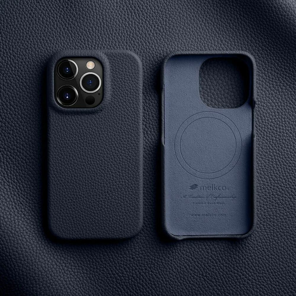 Кожаный чехол накладка с Magsafe Origin Regal Snap Cover для iPhone 15 Pro