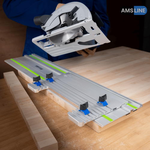 Изображение товара Адаптер AMS BASE 2.0 для циркулярных пил, длина 390мм, совместим с направляющими шинами Festool, LINE