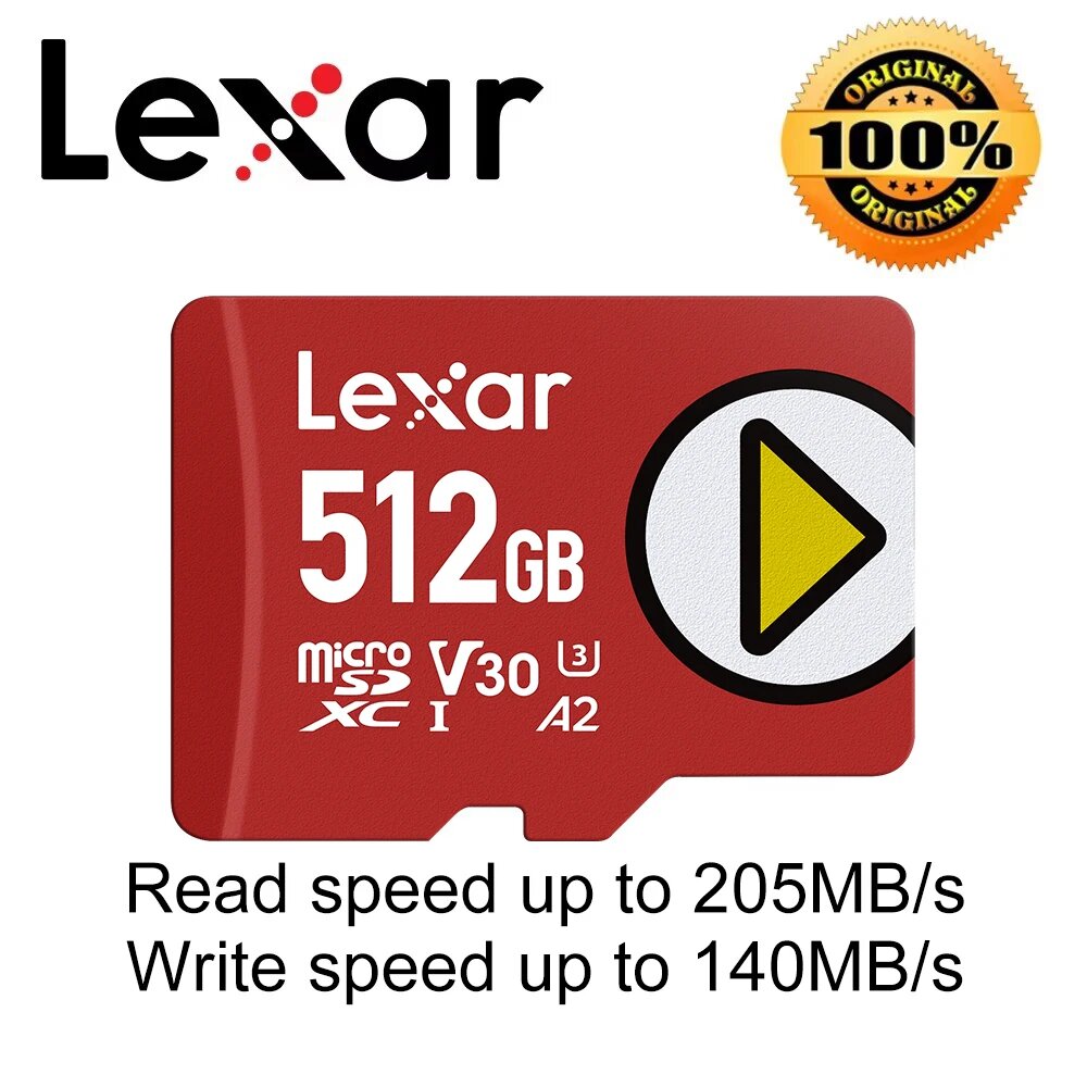 Lexar Original Play Micro SD карта памяти для Nintendo Switch