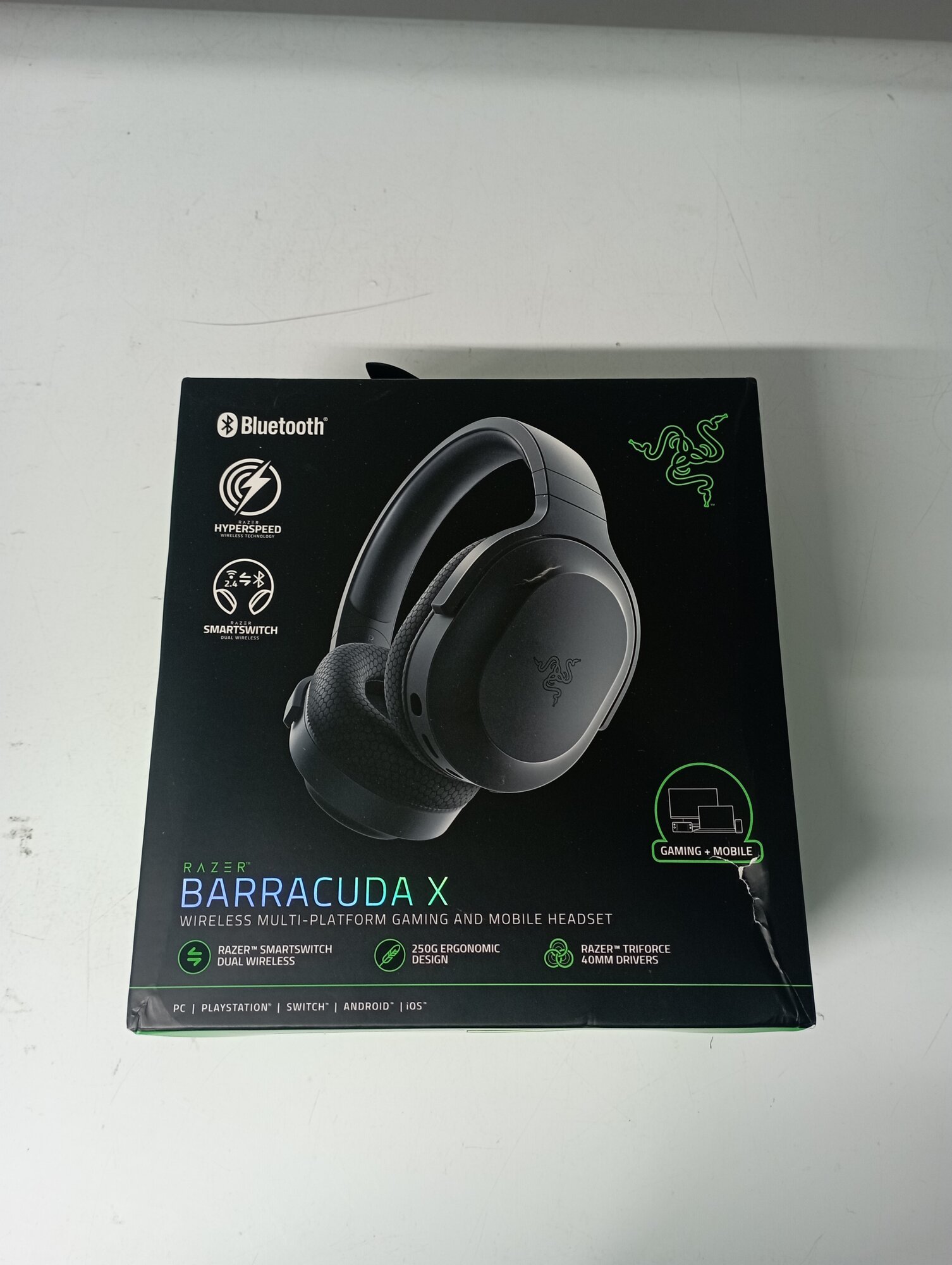 Беспроводные наушники Razer Barracuda X 2022 (Black) 2,4ГГц, Bluetooth (RZ04-04430100-R3M1)