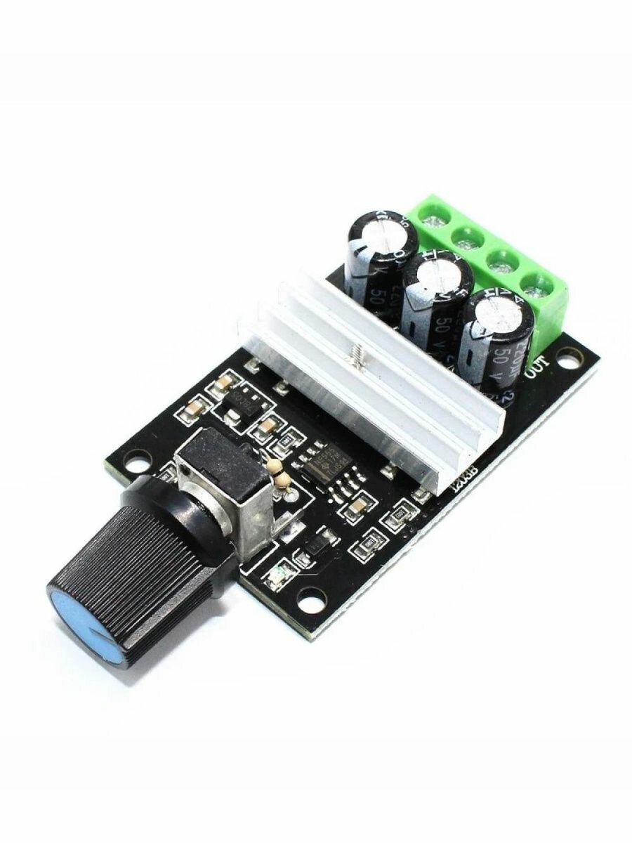 ШИМ Регулятор скорости мотора постоянного тока 6В-28В 3А
