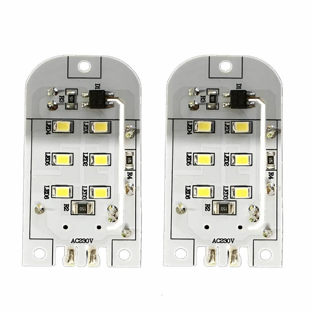 Аксессуар для холодильника, LD227 лампа для холодильника, морозильная камера, лента освещения светодиодная аксессуаров корпуса-две части