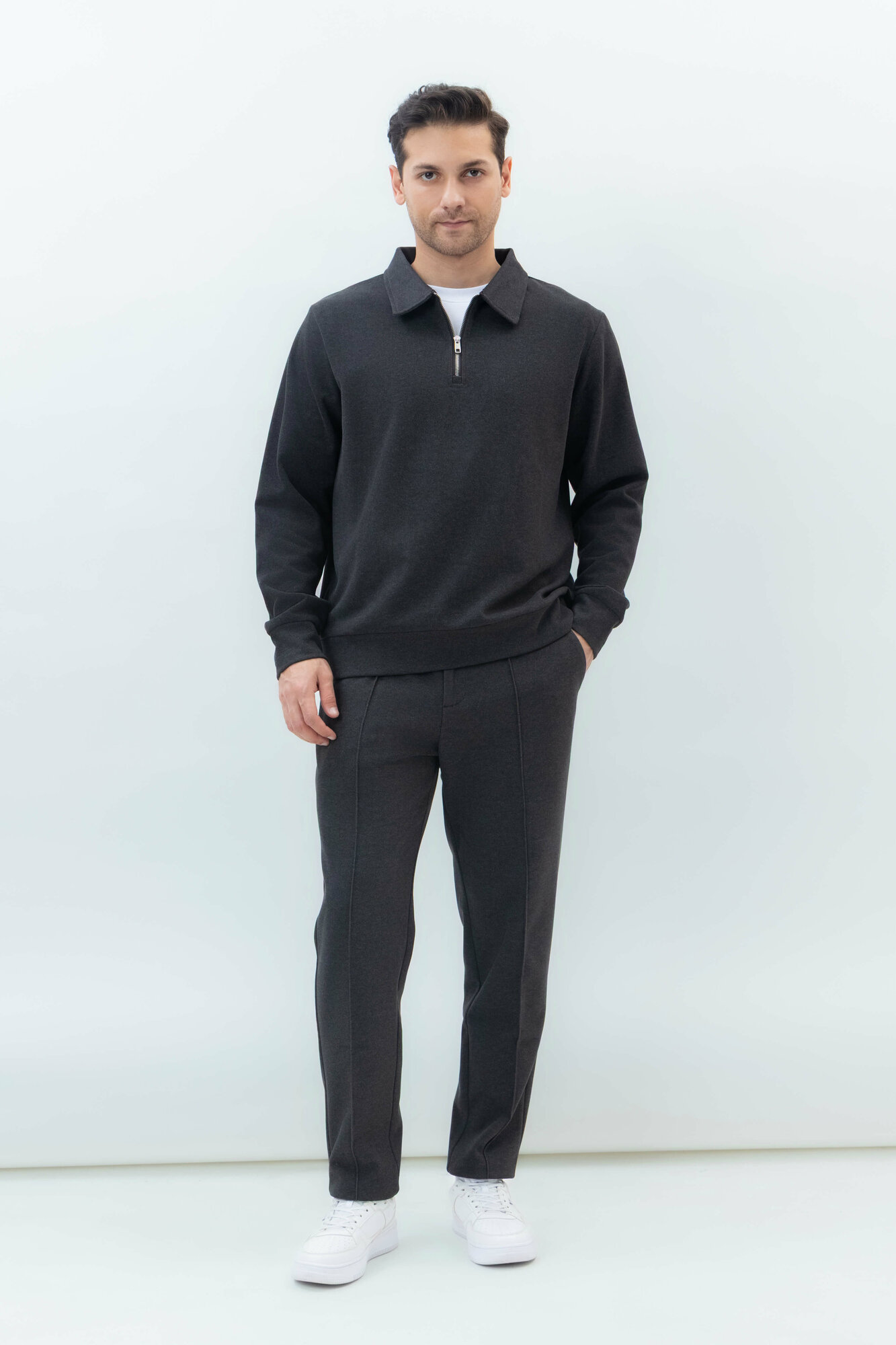 Брюки классические TERRA PRO, размер 33, dark grey — фото 1