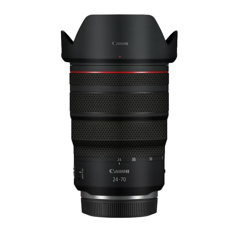 3M Премиум Защитная Пленка для Объектива Canon RF 24-70mm F2.8, Матовый Черный, Антицарапинная