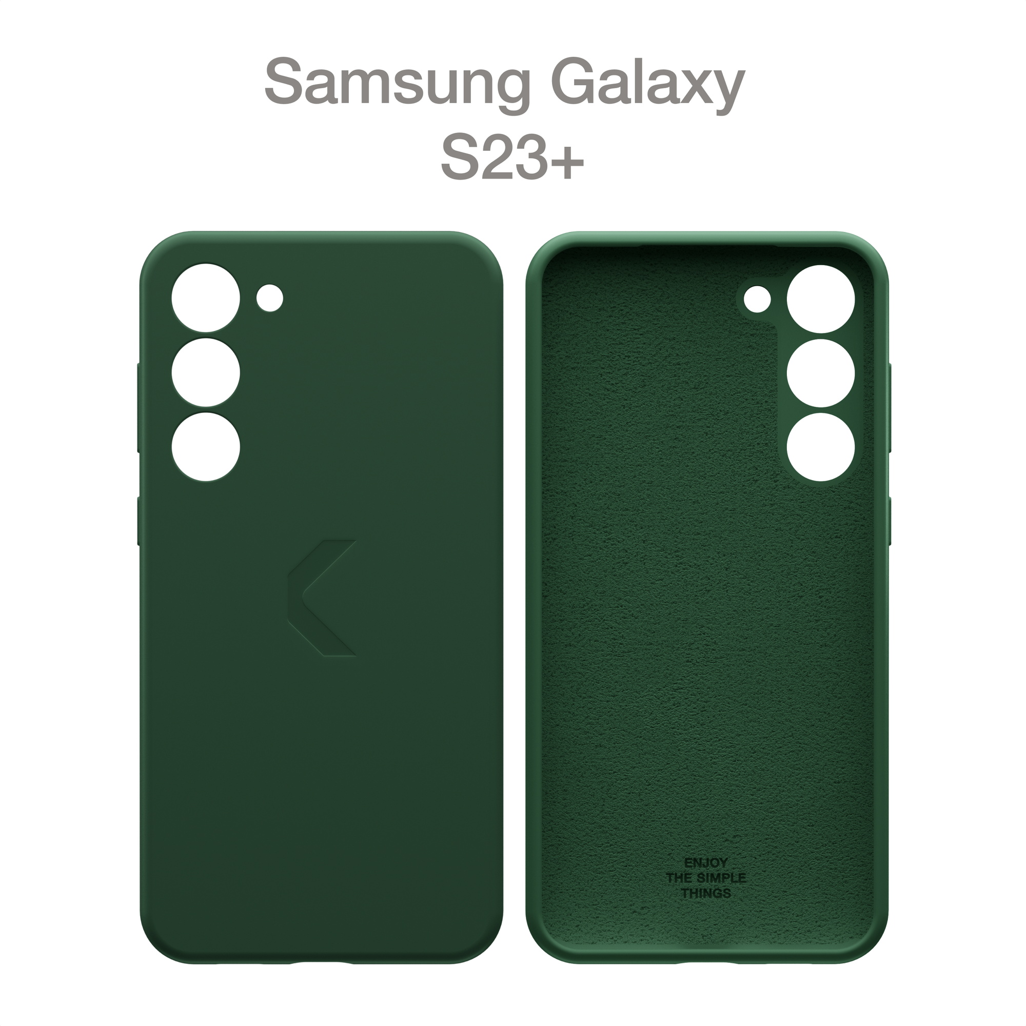 Защитный чехол COMMO Shield для Samsung Galaxy S23+, Clover (Green)