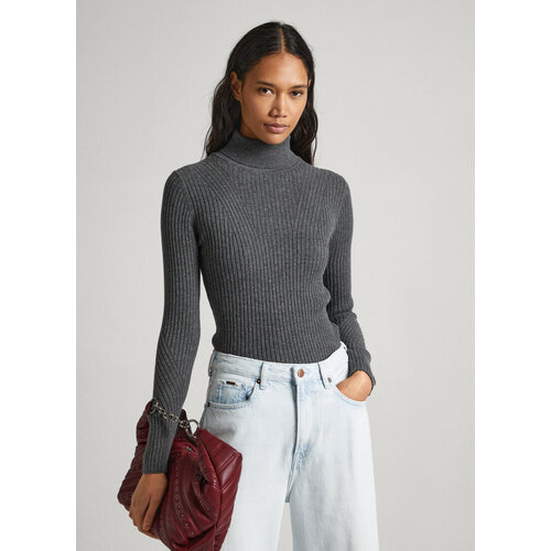 фото Свитер pepe jeans, размер m, серый