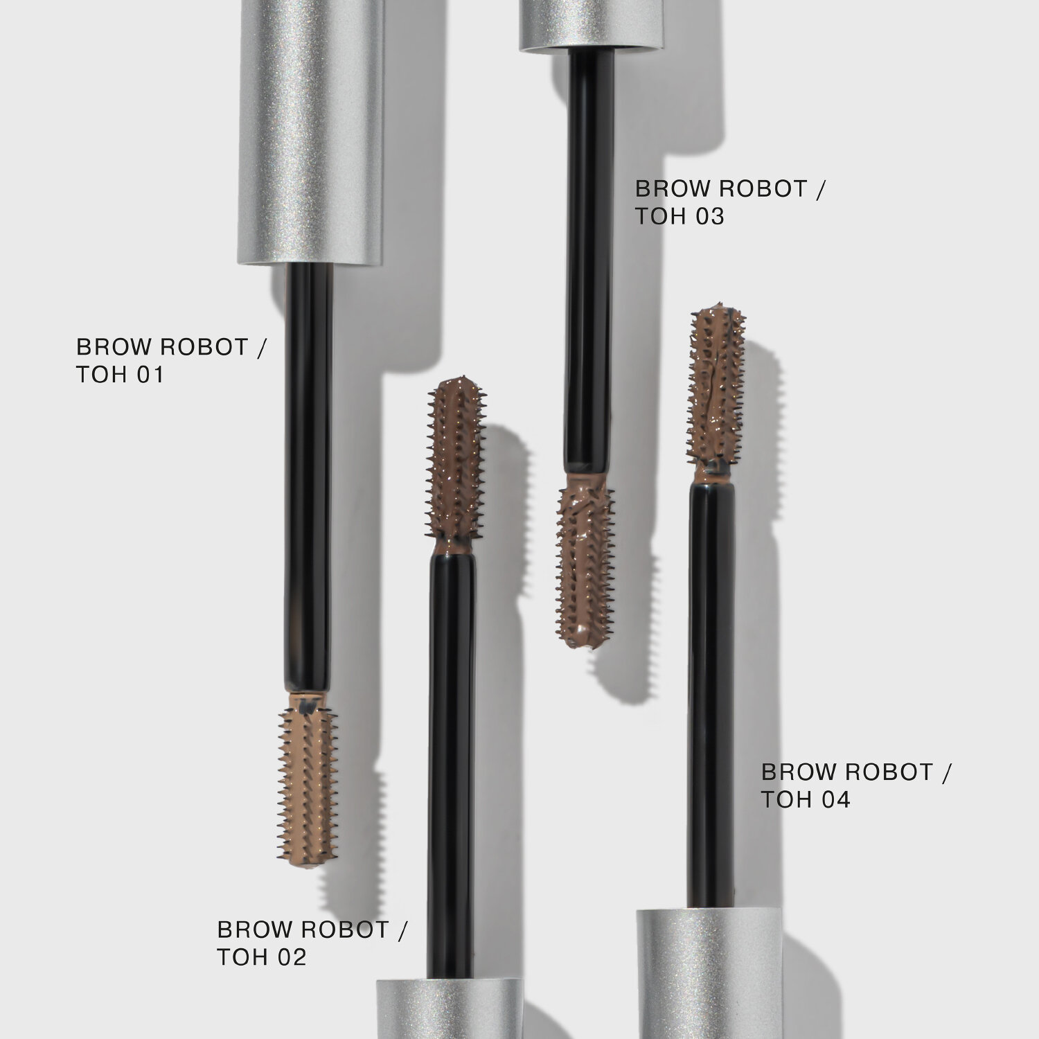 Тушь для бровей Influence Beauty Brow Robot быстрой фиксации Тон 03 - фото №5
