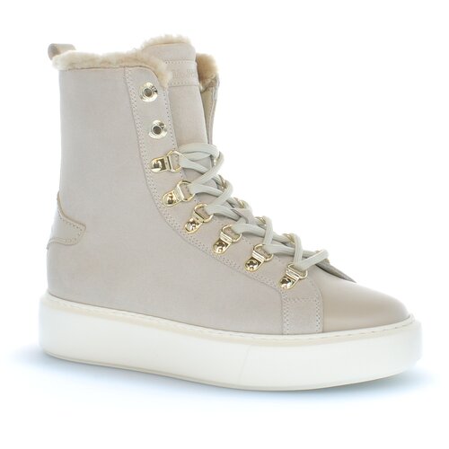 фото Ботинки la martina, размер 40, бежевый