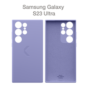 Силиконовый чехол COMMO Shield Case для Samsung Galaxy S23 Ultra, Lavender
