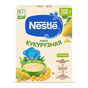 Каша Nestlé безмолочная кукурузная, с 5 месяцев