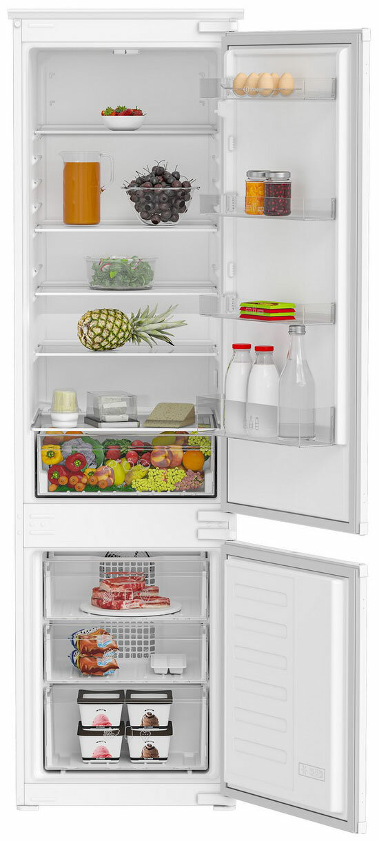 Встраиваемый холодильник Indesit - фото №1