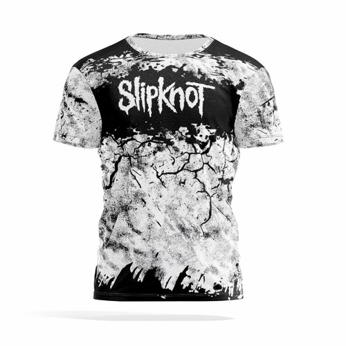 Футболка PANiN Brand, размер S, черный, белый футболка design heroes группа slipknot мужская черная xl
