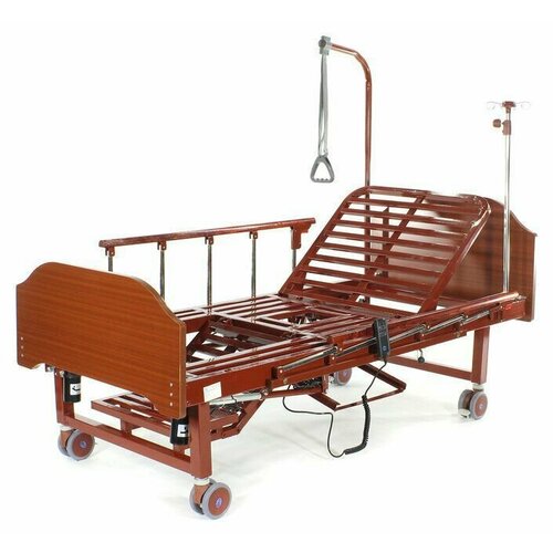 Кровать для лежачих больных Мед-Мос YG-2, Венге, с матрасом, электрическая