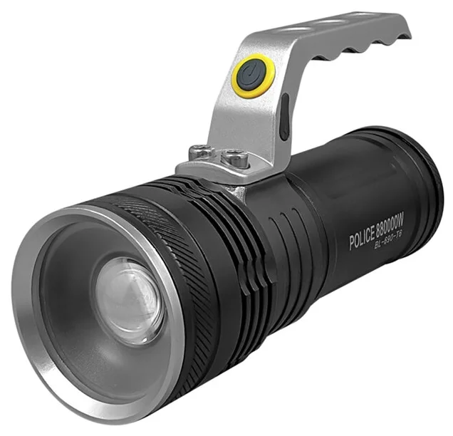 фото Фонарь светодиодный мощный ручной аккумуляторный c ZOOM VANVAN