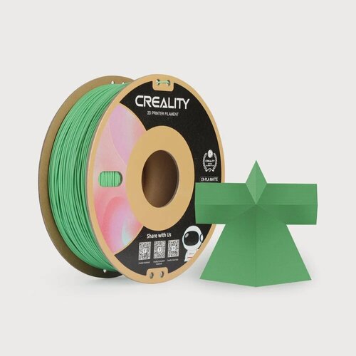 Изображение товара Филамент Creality CR-PLA Matte PLA 3D Printing 1.75мм. Зеленый (Avocado green) 1 кг.