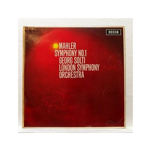 Виниловая пластинка Decca Records, MAHLER, G. - SYMPHONY NO. 1 mahler g symphony no 9 berlin staatskapelle barenboim