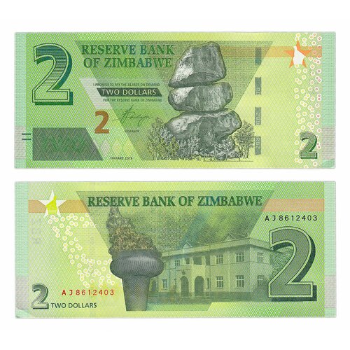 Зимбабве 2 доллара 2019 австралия 2 доллара 2019 100 лет репатриации