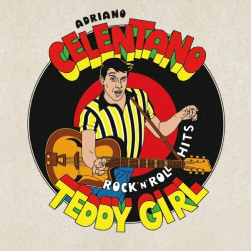 adriano celentano – teddy girl rock n roll hits coloured yellow vinyl lp Виниловая пластинка EU Adriano Celentano - Teddy Girl - Rock'N'Roll Hits (Colored Vinyl)