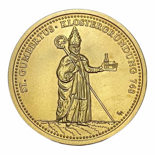 ФРГ 2,5 евро 1998 г. (1250 лет Ансбаху - Святой Гумберт)