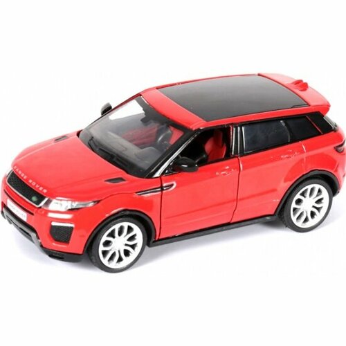 Машина металлическая Msz 68664-1 Range Rover Evoque свет и звук красный 1:32 модель машины range rover evoque 132 13 5см свето звуковые эффекты черный 1 шт