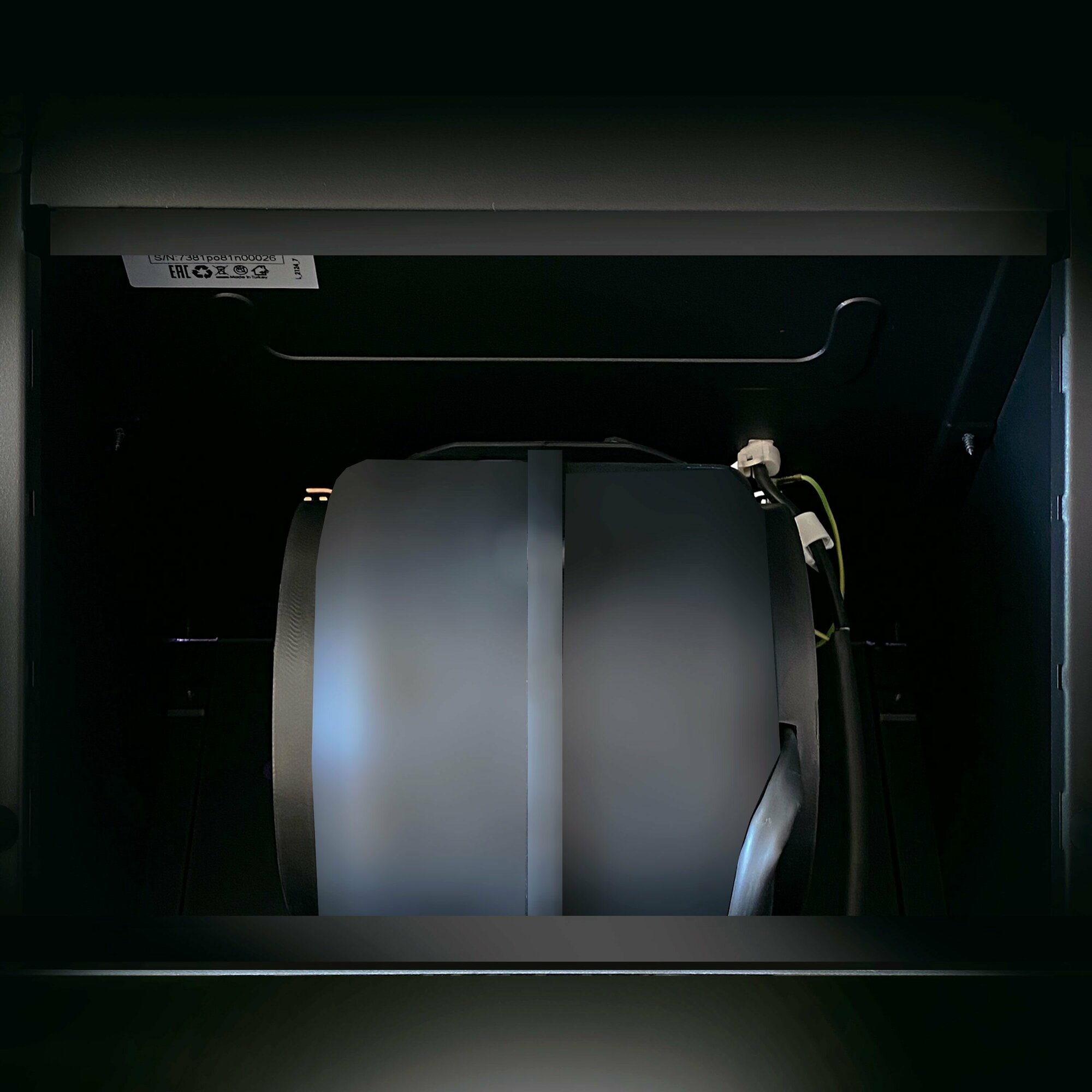 Вытяжка наклонная HKH-503 Ginzzu черное стекло, 90см, 650м3/час - фотография № 11